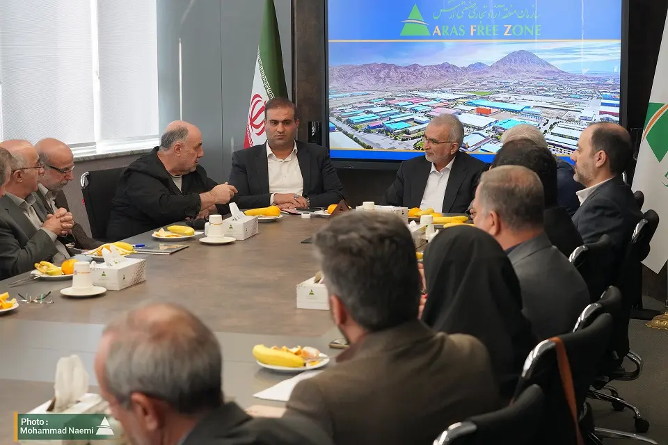 نشست سازمان منطقه آزاد ارس (3)