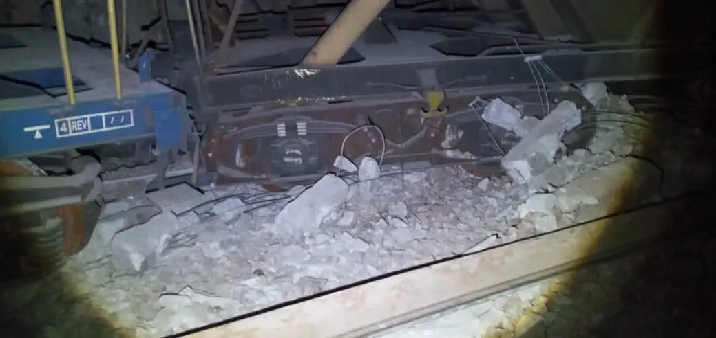حادثه 23 اردیبهشت قطار باری در لرستان