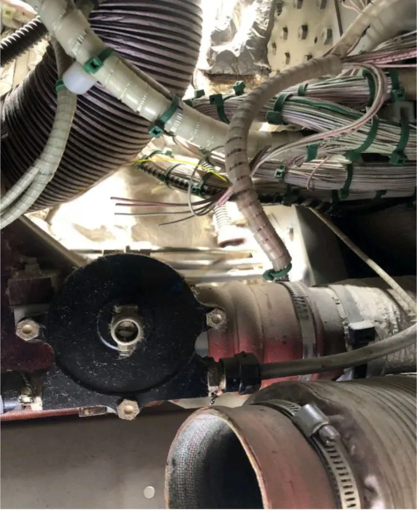 هواپیمای مصادره ای بابک زنجانی در قشم ایر