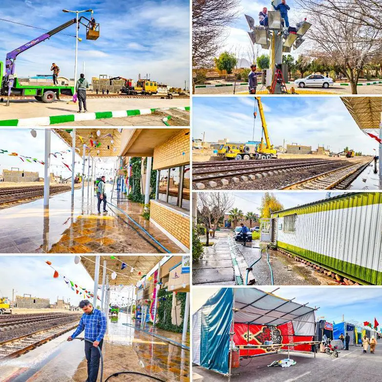 راه آهن قم در آماده‌باش نیمه‌شعبان