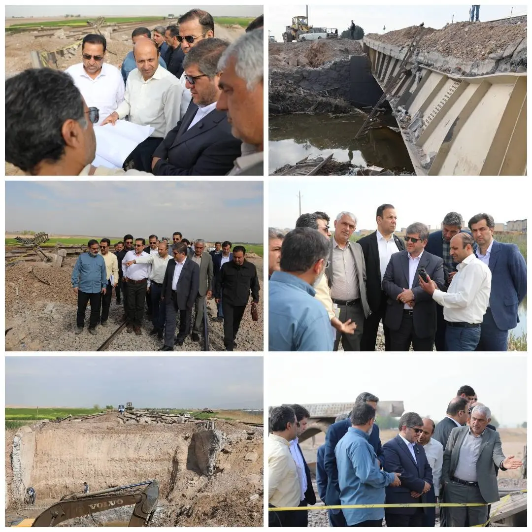 بازدید ذاکری از پل بهرام