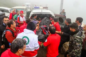 امدادرسانی به حادثه سقوط بالگرد رئیس جمهوری و انتقال پیکر شهدا​6