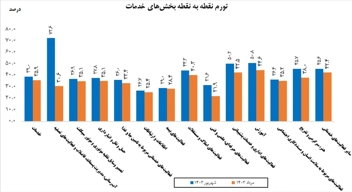 تورم خدمات حمل ونقل