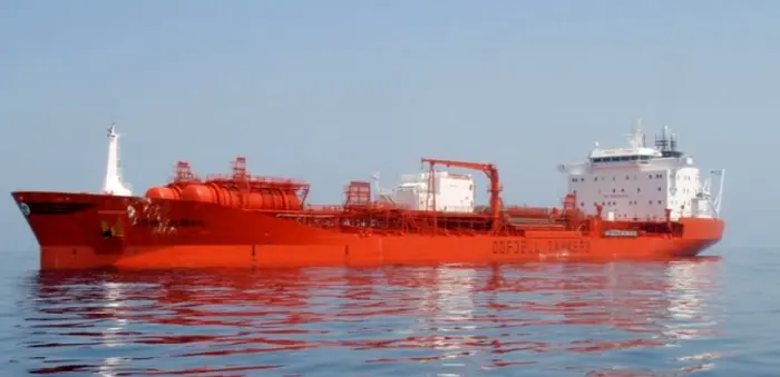 Oil released from Odfjell tanker after collision with jetty