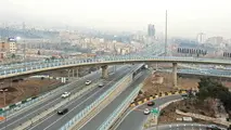 گشایش ترافیکی در پهنه غربی پایتخت/ترافیک؛ میدان بهمن تهران را دور زد