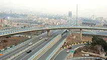 گشایش ترافیکی در پهنه غربی پایتخت/ترافیک؛ میدان بهمن تهران را دور زد