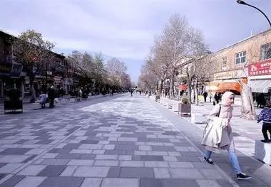 پیاده راه خیابان امیرکبیر اراک به بهره‌برداری رسید