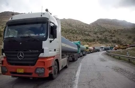 اعمال ممنوعیت تردد کامیون ها در جاده قدیم رشت قزوین