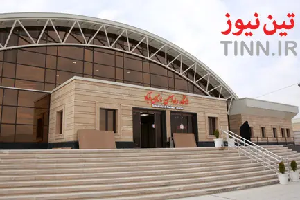 مراسم افتتاح راه آهن میانه - بستان آباد