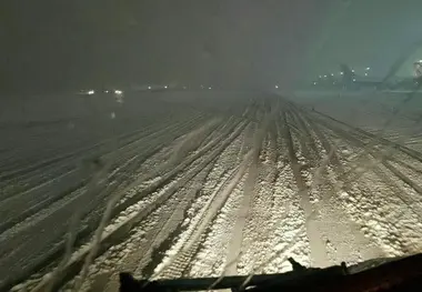 تهران را برف گرفت