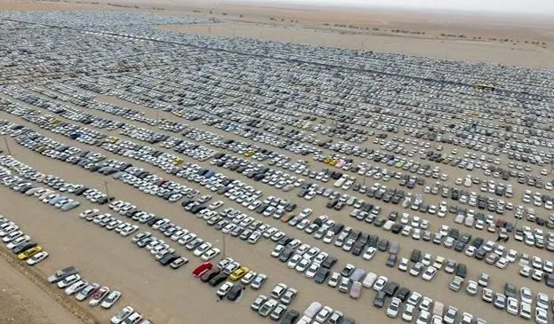 بیش از ۴ هزار وسیله نقلیه رسوبی در پارکینگ های کردستان تعیین تکلیف شد