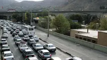 ترافیک سنگین در هراز