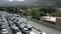 ترافیک سنگین در هراز