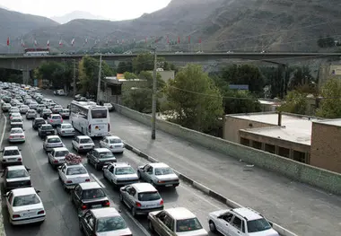 ترافیک سنگین در هراز
