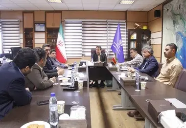 برگزاری جلسه مدیریت بحران در اداره بنادر و دریانوردی آبادان
