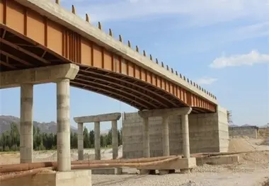 پیشرفت ۶۰ درصدی احداث پل سوم بشار