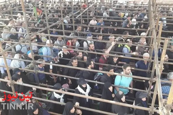 آمار تردد زائران اربعین در ۲۴ ساعت گذشته از مرز مهران