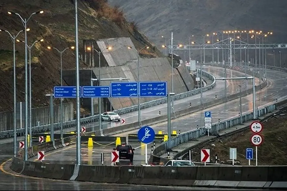 اعمال محدودیت ترافیکی در آزادراه تهران - شمال و جاده کرج - چالوس 