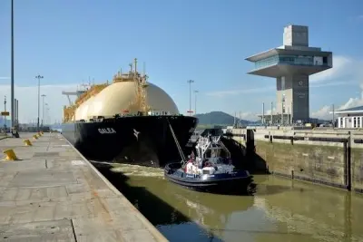 پیش‌بینی افزایش عبور شناورهای حامل LNG از کانال پاناما 