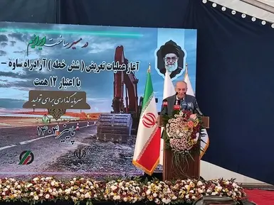 آغاز عملیات تعریض آزادراه ساوه سلفچگان