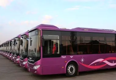آغاز فعالیت ۱۷۴ اتوبوس جدید در پایتخت از ۲۲ بهمن