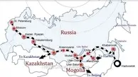 کاهش فعالیت راه آهن روسیه به دلیل بحران اوکراین
