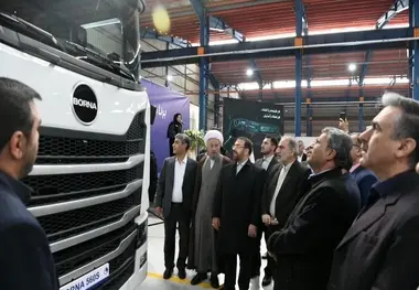 رونمایی از غول ساز جدید خودرویی؛ آغاز تولد کشنده های دیزلی «برنا خودرو» در شیراز