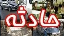 9 مصدوم در سانحه رانندگی در جاده کرج - چالوس