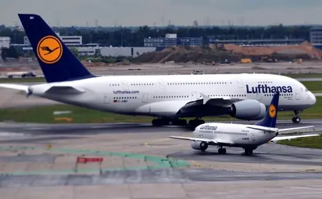 مقایسه ابعاد A380 با A320