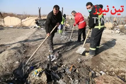 سقوط هواپیمای بوئینگ اوکراینی در جنوب تهران-1