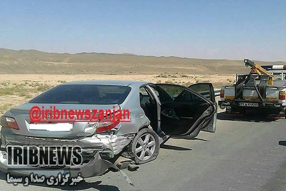 3 کشته بر اثر سانحه رانندگی در محور زنجان-بیجار