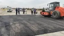 احداث پُل باکسی بتنی در باند رفت محور یزد - تهران‌