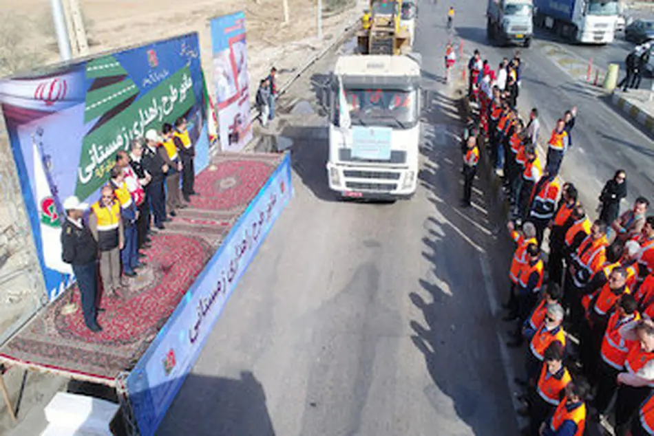  برگزاری مانور راهداری زمستانی در خوزستان