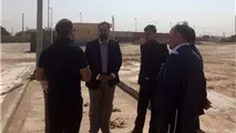 مدیر عامل شرکت جنوب-خط ایران از بندر خرمشهر بازدید کرد