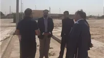 مدیر عامل شرکت جنوب-خط ایران از بندر خرمشهر بازدید کرد