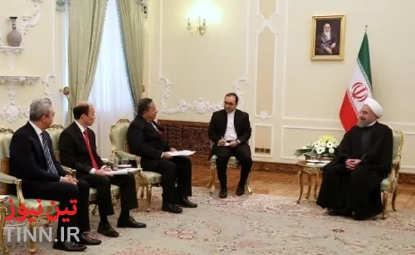 روحانی: تهران از گسترش همکاری ها با جاکارتا استقبال می کند