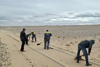  سیر پایدار و ایمن قطارهای مسافری و باری در راه آهن هرمزگان