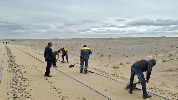  سیر پایدار و ایمن قطارهای مسافری و باری در راه آهن هرمزگان
