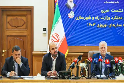 گزارش تصویری نشست خبری معاونان وزیر راه و شهرسازی در حوزه حمل و نقل (10)