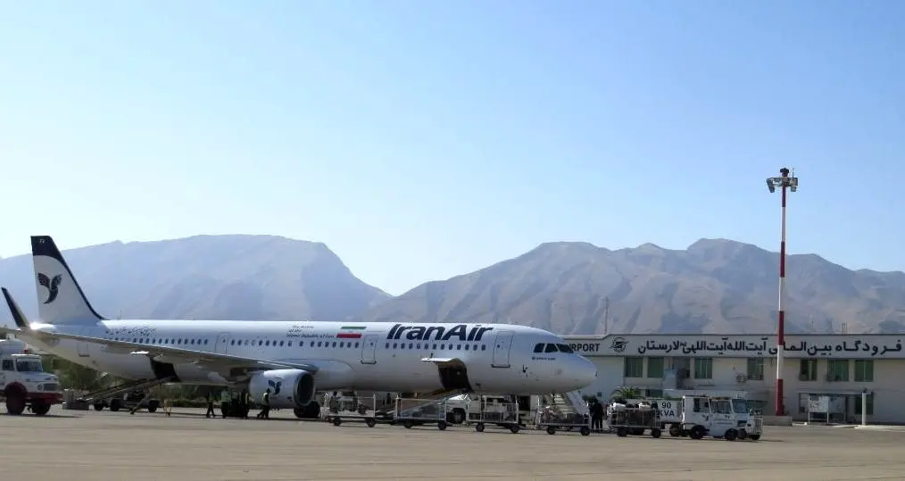 فرودگاه لارستان اهرم تقویت صادرات بار می‎شود