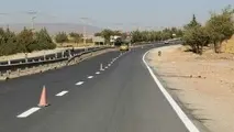 خط کشی 17000 متر در مسیر زائران اربعین حسینی(ع)