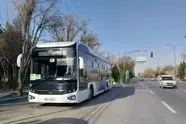 به کارگیری نخستین اتوبوس برقی در خط گردشگری اصفهان