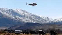 عملیات ناموفق بالگرد اعزامی برای جست‌وجوی لاشه هواپیما