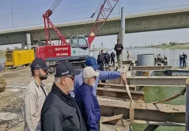 تسهیل مبادلات تجاری ایران و عراق توسط پل ریلی بصره