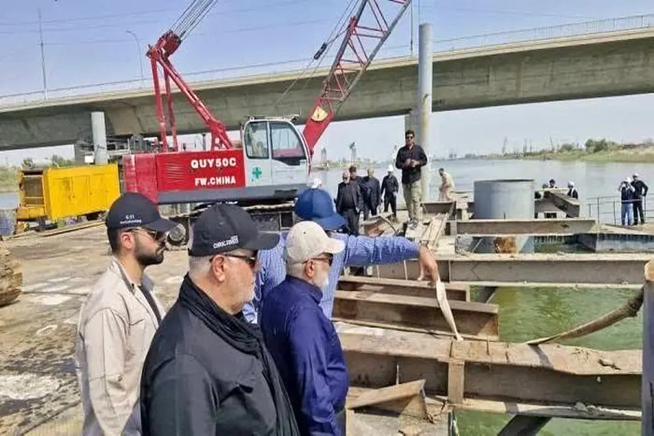 تسهیل مبادلات تجاری ایران و عراق توسط پل ریلی بصره