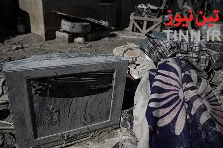 خسارت سیل در روستاهای« زرآباد سیستان و بلوچستان»