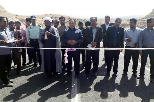 افتتاح راه‌های روستایی در جنوب استان کرمان