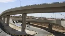 تقاطع غیرهمسطح شهید حاج یونس زنگی آبادی کرمان افتتاح شد