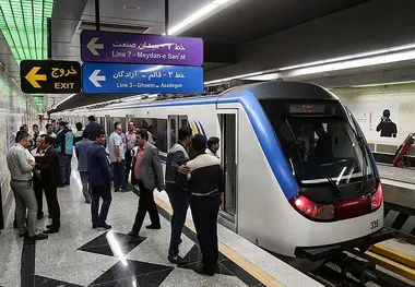 سرویس دهی در خط ۳ مترو تهران از سر گرفته شد