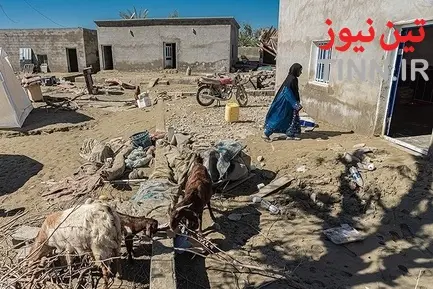 خسارت سیل در روستاهای« زرآباد سیستان و بلوچستان»
